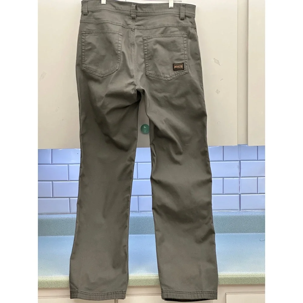 Duluth Trading Co DuluthFlex Fire Hose Relaxed Fit Pants Grey 35x34 62752 Mens - Picture 3 of 11
